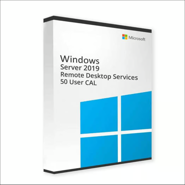 Windows Server 2019 Remote Desktop – 50 User CALs