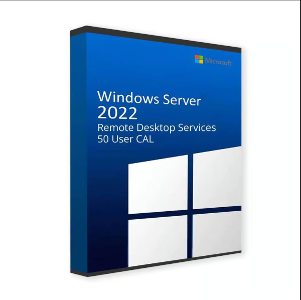 Windows Server 2022 Remote Desktop – 50 User CALs